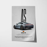 4S Car Poster
