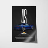 4S Car Poster