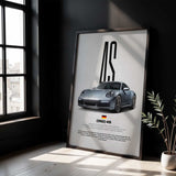 4S Car Poster