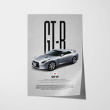 GT-R Car Poster