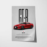 GT-R Car Poster