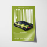 Aston Martin Valhalla Poster