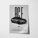 RC F Car Poster