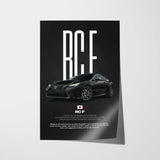 RC F Car Poster