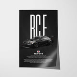 RC F GT3 Car Poster