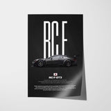 RC F GT3 Car Poster