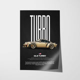 Turbo Car Poster