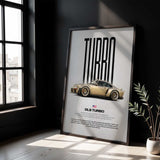 Turbo Car Poster