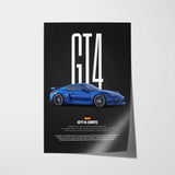 GT4 981 Car Poster