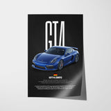 GT4 981 Car Poster