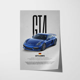 GT4 981 Car Poster