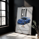 GT4 981 Car Poster