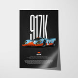 917K Car Poster