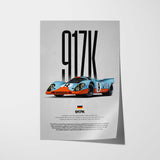 917K Car Poster
