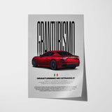 GranTurismo MC Stradale Car Poster