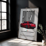 GranTurismo MC Stradale Car Poster