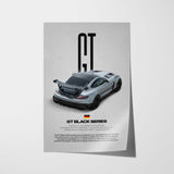 GT Black Series Car Poster