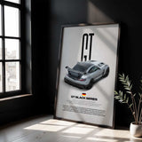 GT Black Series Car Poster