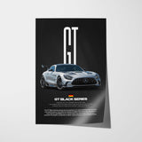 GT Black Series Car Poster
