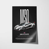 MSO R Coupe Car Poster
