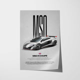 MSO R Coupe Car Poster