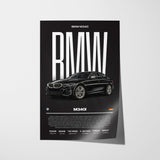 BMW M340i Poster