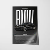 BMW M340i Poster