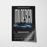 Italdesign Zerouno Duerta Poster