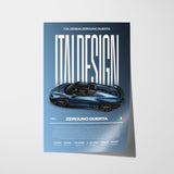 Italdesign Zerouno Duerta Poster