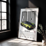 Aston Martin Valhalla Poster