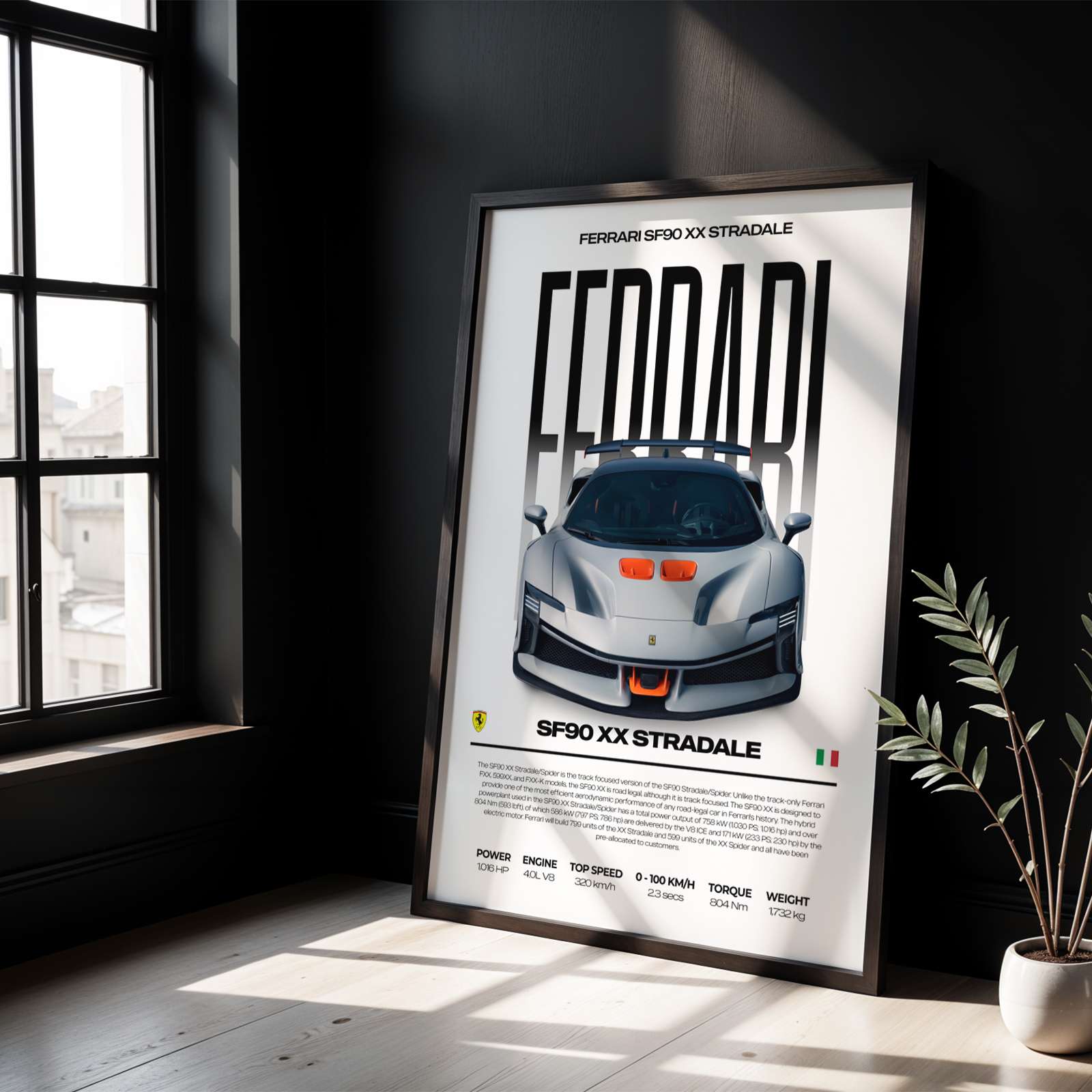 Ferrari SF90 XX Stradale Poster