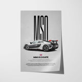 MSO R Coupe Car Poster