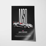 MSO R Spider Car Poster