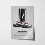 MSO R Spider Car Poster