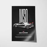 MSO R Spider Car Poster