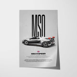 MSO R Spider Car Poster