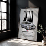Sierra RS Cosworth Car Poster