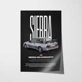 Sierra RS Cosworth Car Poster