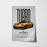 Turbo S (991) Car Poster