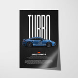 Turbo S (992) Car Poster