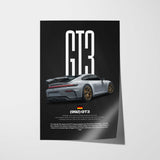 GT3 (992) Car Poster