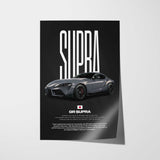 GR Supra Car Poster