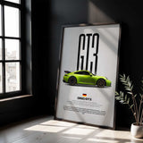 GT3 (992) Car Poster