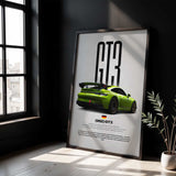 GT3 (992) Car Poster