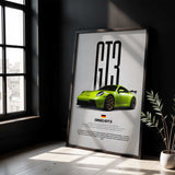 GT3 (992) Car Poster