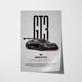 GT3 R Car Poster