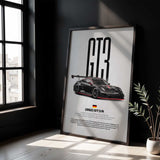 GT3 R Car Poster