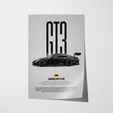 GT3 R Car Poster