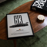 GT3 R Car Poster