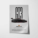 GT3 R Car Poster